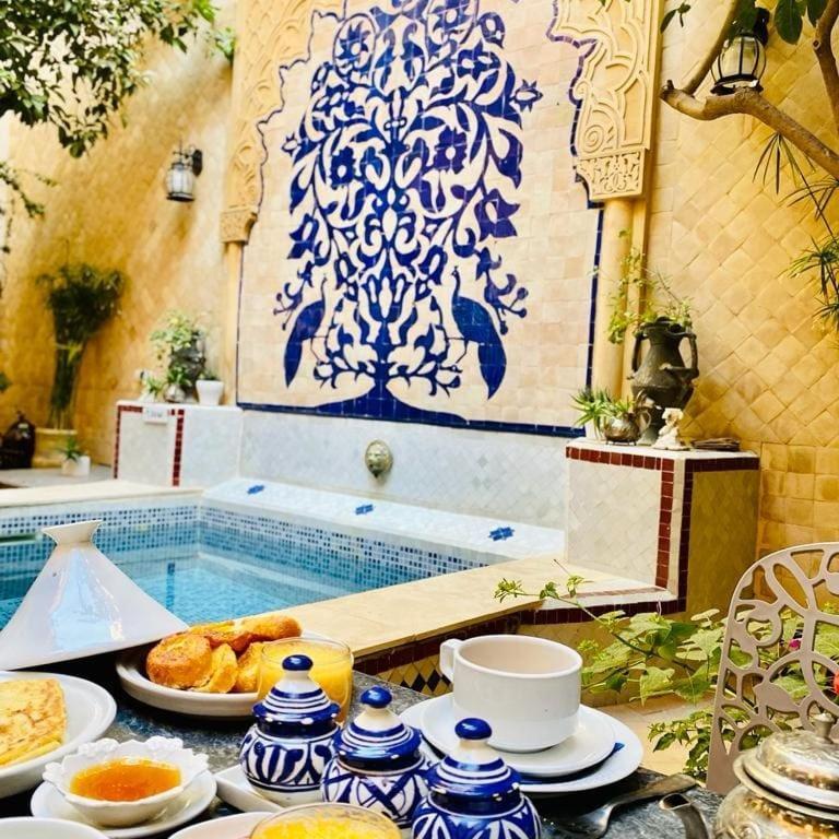 Bed and Breakfast Les Bains De Fez Tara Exterior foto