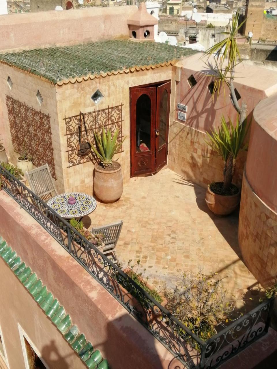Bed and Breakfast Les Bains De Fez Tara Exterior foto